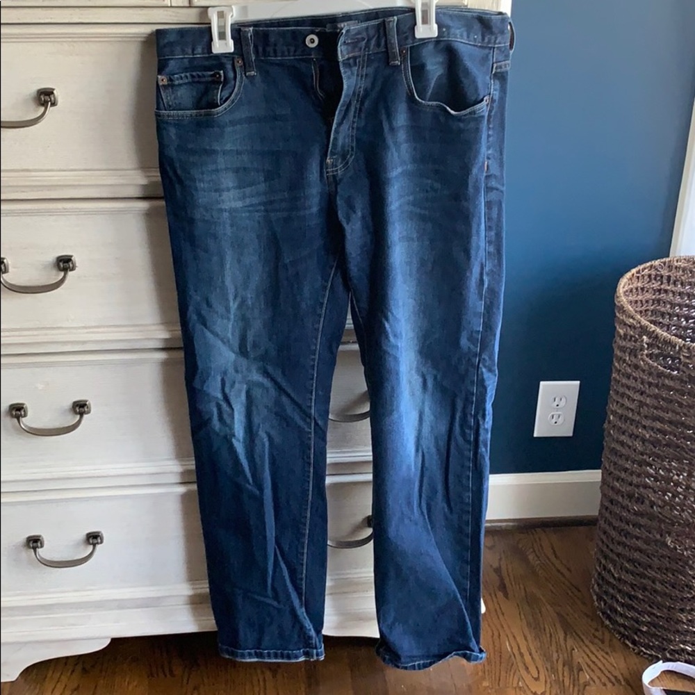 Net jeans 34 waist 32 length 99/1 cotton Lycra